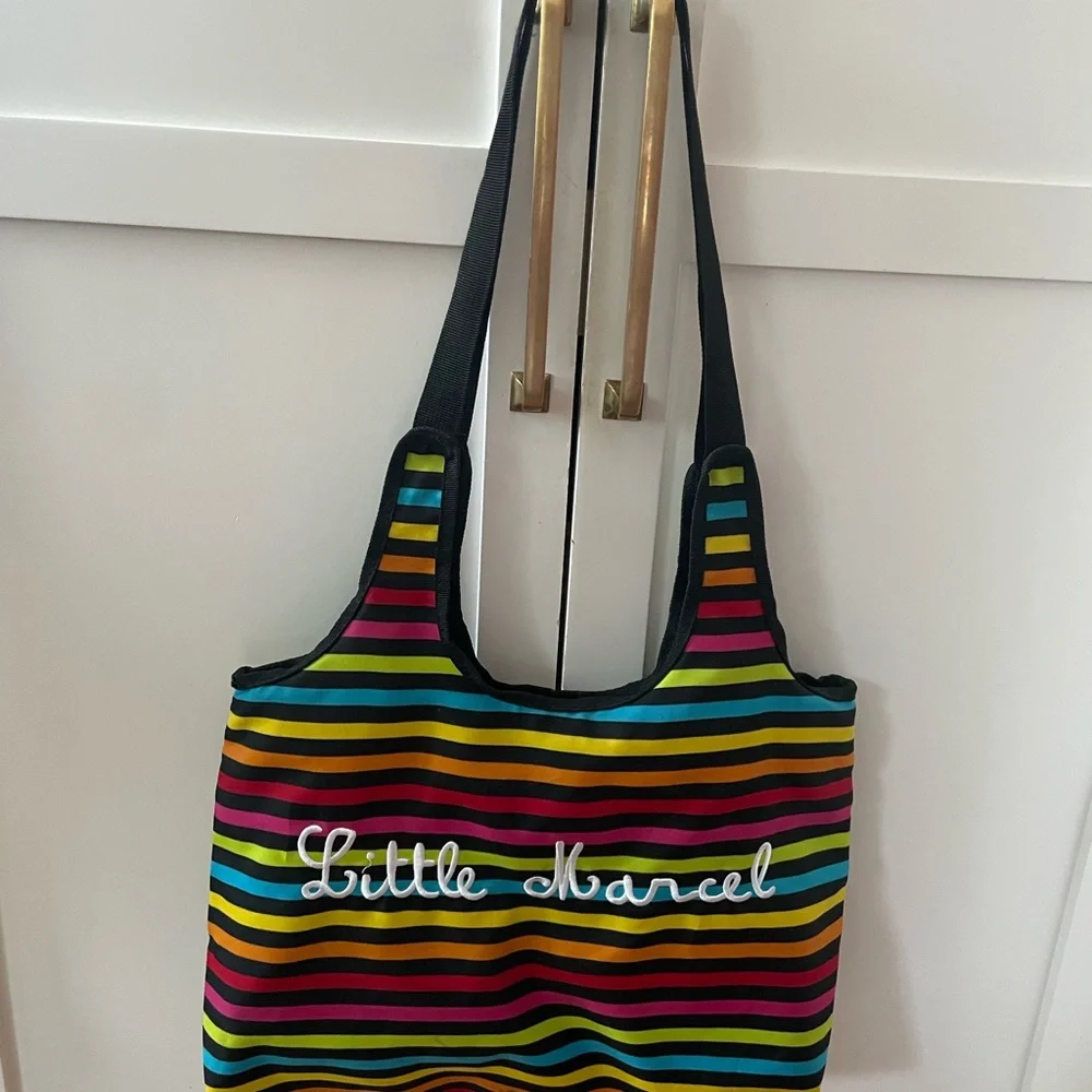 Little Marcel Multicolor Striped Kids Bag